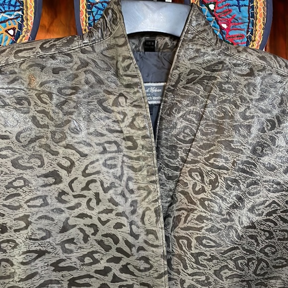 Vintage Michael Hoben leather dress - Picture 2 of 6